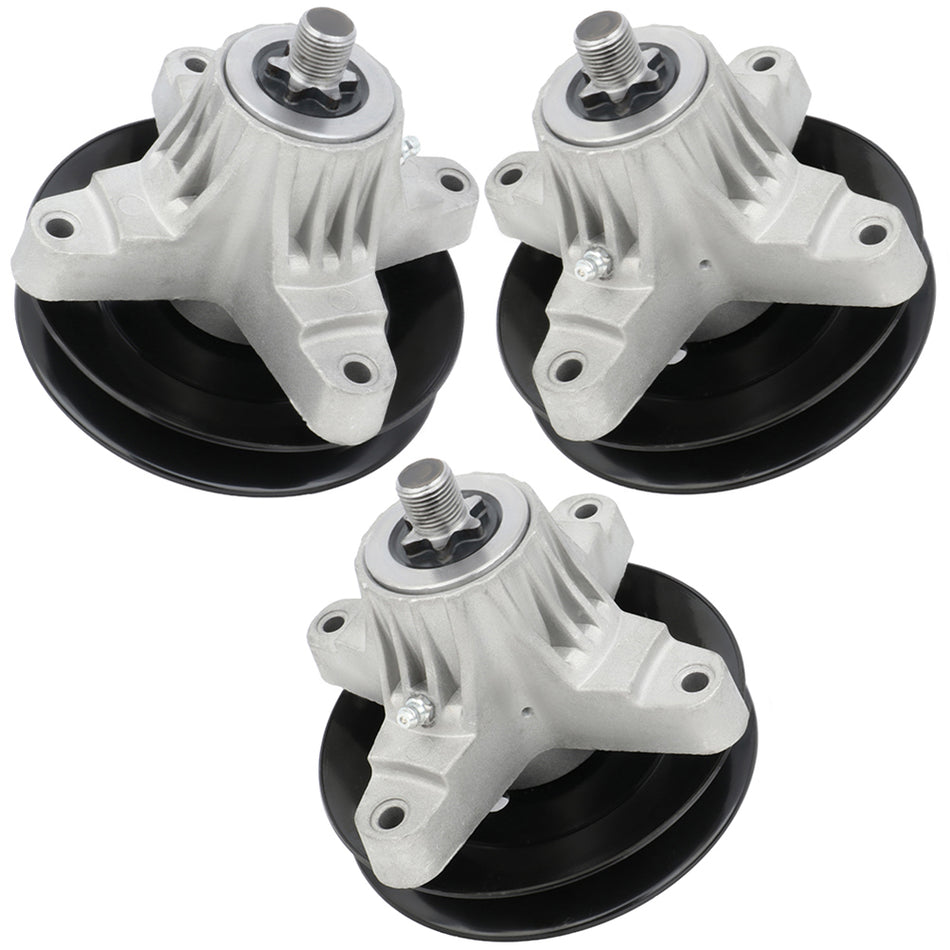 3X Spindle Assembly 50 inch Deck For Cub Cadet Ltx Sltx 1050 918-04825B 918-05016