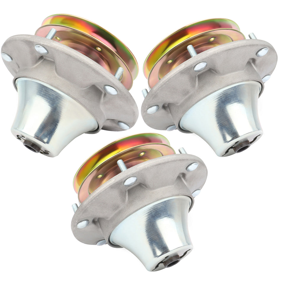3 Pack Spindle Fits John Deere 60 Inch Deck X Series F687 757 737 4200 Tca13807