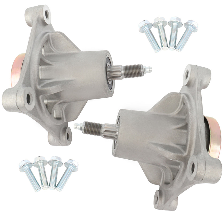 2 Pk For Hustler Mower Blade Deck Spindle Assembly 604214 Raptor