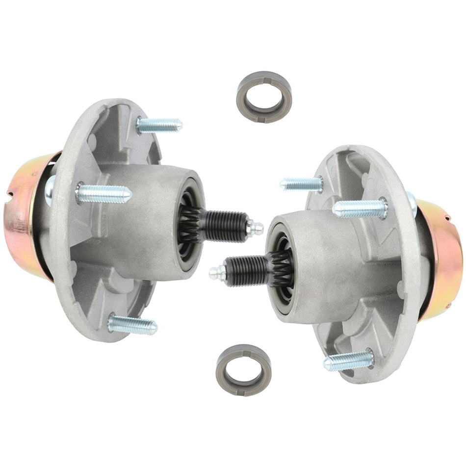 2 Spindle Assembly W/Bolt For John Deere Lx289 X320 X324 X340 Am144377