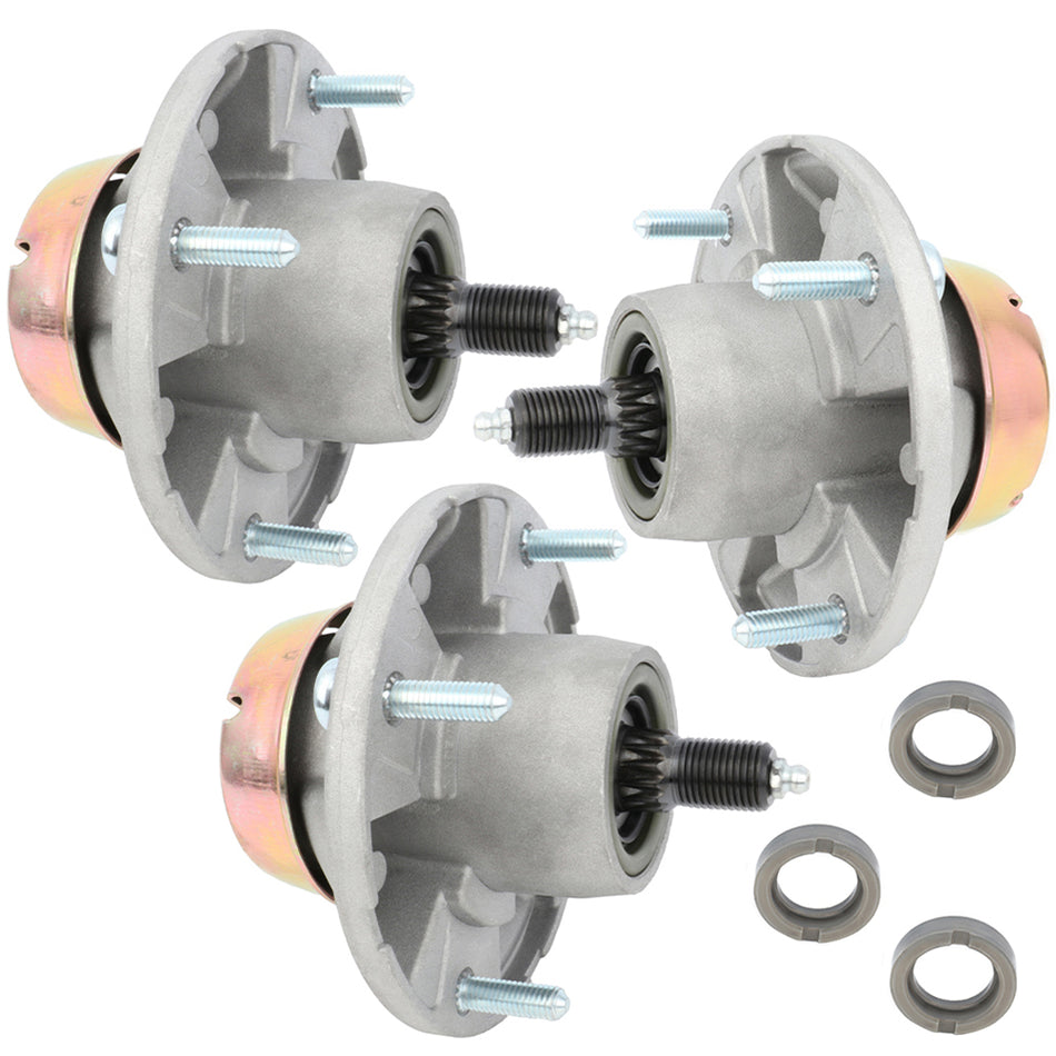 Fits John Deere Zero Turn Mower Deck Spindle -For Z425&Z445- 48 & 54 inch 3 Pk