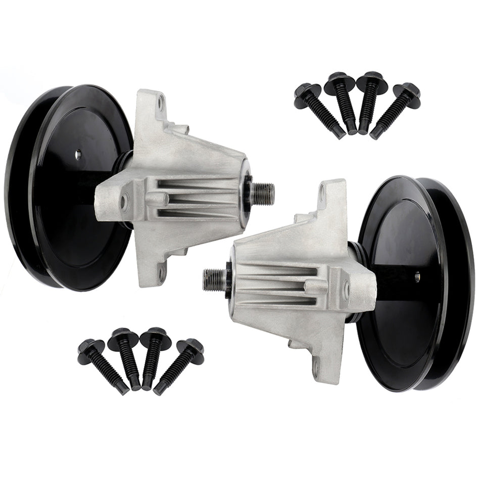 2Pk Spindle 918-06977 Fits Cub Cadet 46 Inch Deck Xt1-Lt46 Xt2-Lx46 918-06977A