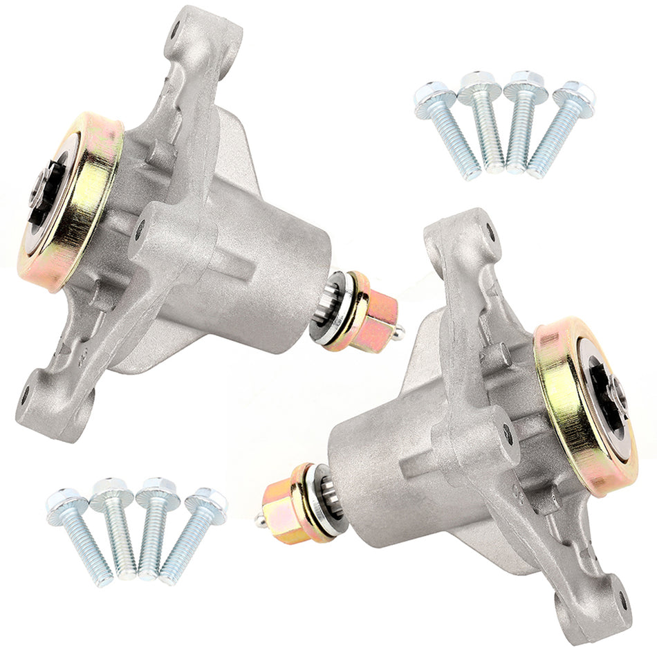 2Pcs Spindle Assembly For Husqvarna Rz4621 Rz4622 Rz4623 Z246 Z4824