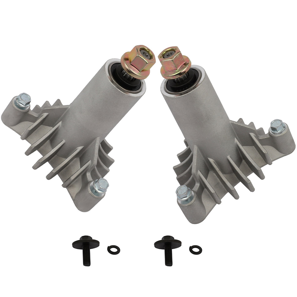 42 inch Poulan Mandrel 130794 128774 137646 137645 Craftsman Husqvarna 2 Pack