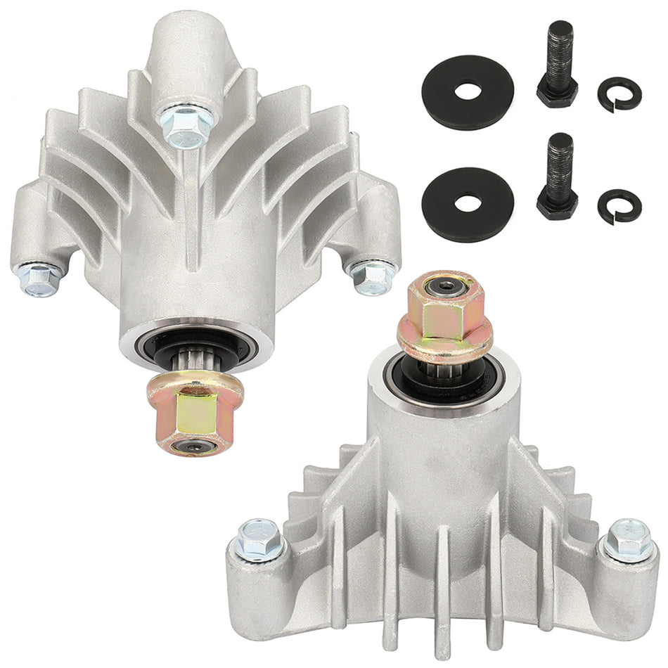 2 Pack Spindle Assembly For Ayp Husqvarna 143651 532143651 44 inch 50 inch Deck
