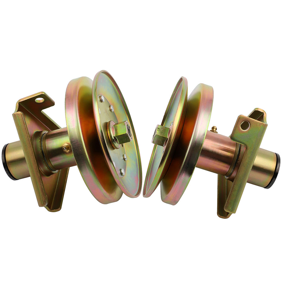 2 Pack Deck Spindle For John Deere Scotts Lt160 Lt180 S1642 S1742 Am126225