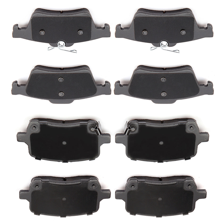 Ceramic Pads Kit 06-09 Pontiac Solstice 07-10 Saturn Sky Front And Rear