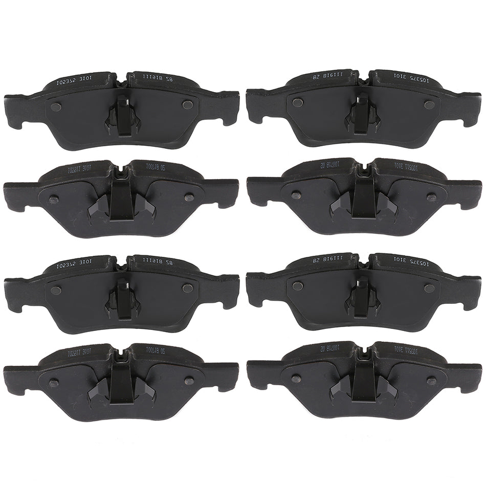 Ceramic Pads Mercedes Benz 03-05 E320 06-09 E350 Front And Rear