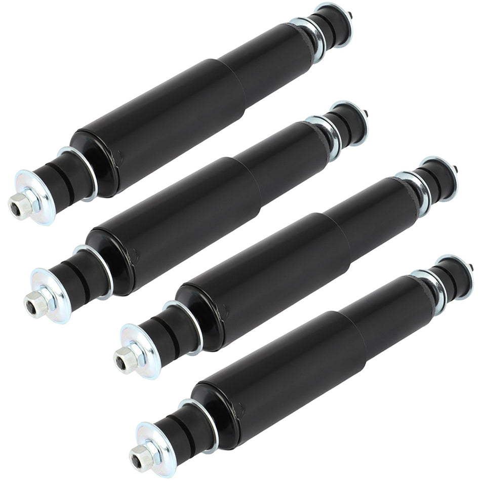 Golf Cart Shock Absorber Set For EZGO TXT Club Car 76418-01 Black 4 Pcs