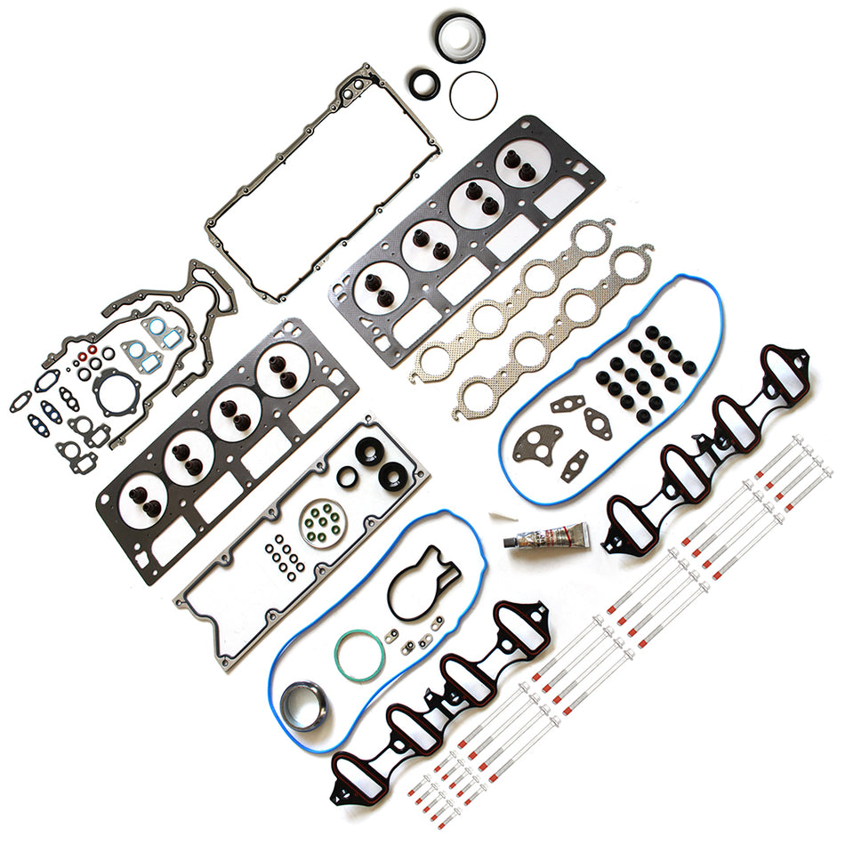 Full Gasket Set Head Bolts For Cadillac For Chevrolet GMC 4.8L 5.3L