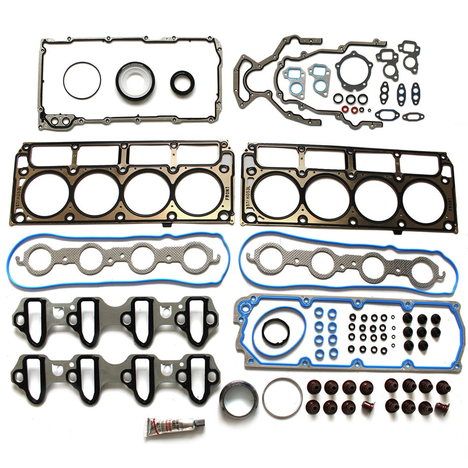 Full Gasket Set and Fits 10-12 Chevrolet Colorado 08-09 Chevrolet Tahoe