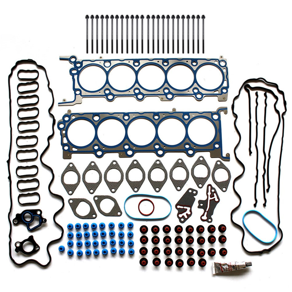 Head Gasket & Head Bolts 2005-2010 Fit for Ford F-350 Super Duty 6.8L
