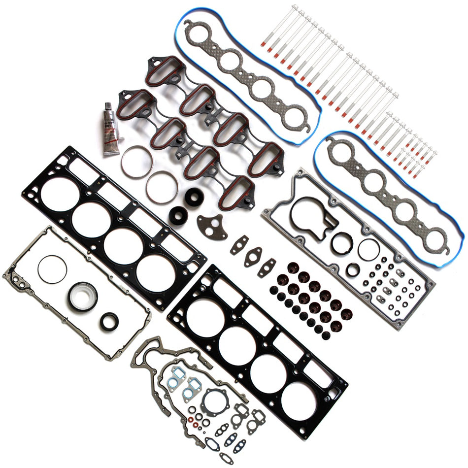 Full Gasket Set Head Bolts 2001-2003 Fit for Chevrolet Silverado 2500 HD 6.0L