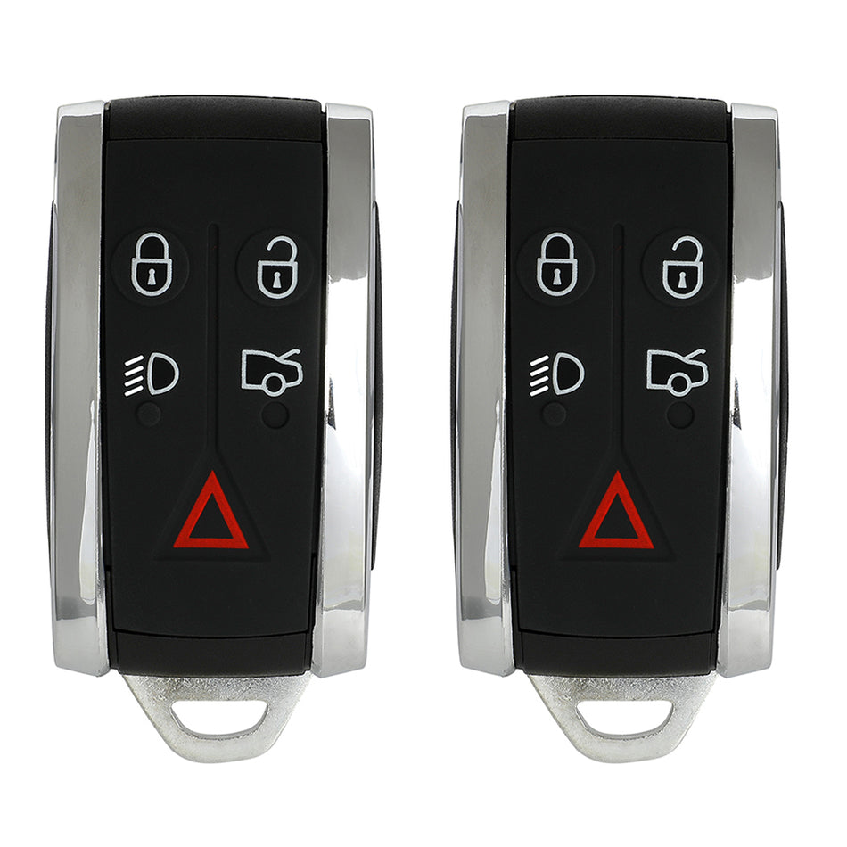 06-15 Jaguar S-Type Uncut ignition Key Fob Shell Case Replacement