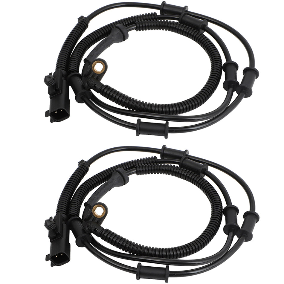 Pair 2 Left or Right Front ABS Speed Sensor Fits 2008-2010 Fits Dodge Ram 4500