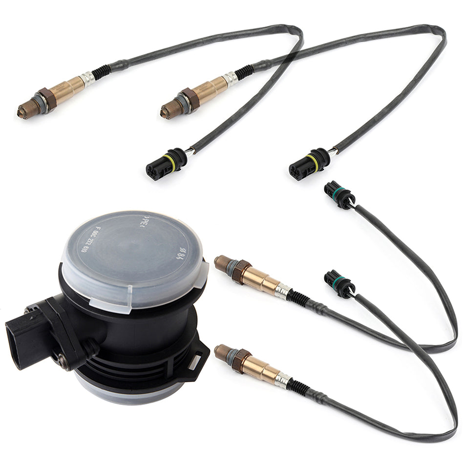 For 01-03 Mercedes ML320 3.2L 4pcs Oxygen o2 02 Sensor Mass Airflow MAF Sensor 834728