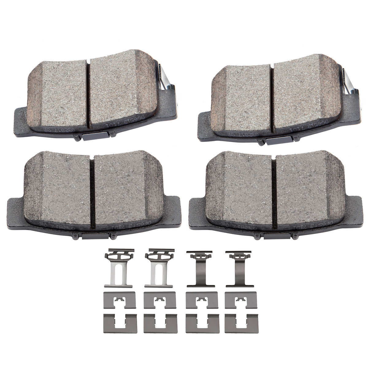 For Honda Civic CR-Z Suzuki Kizashi SX4 Rear Brake Ceramic Pads With Hardware Only for Auto