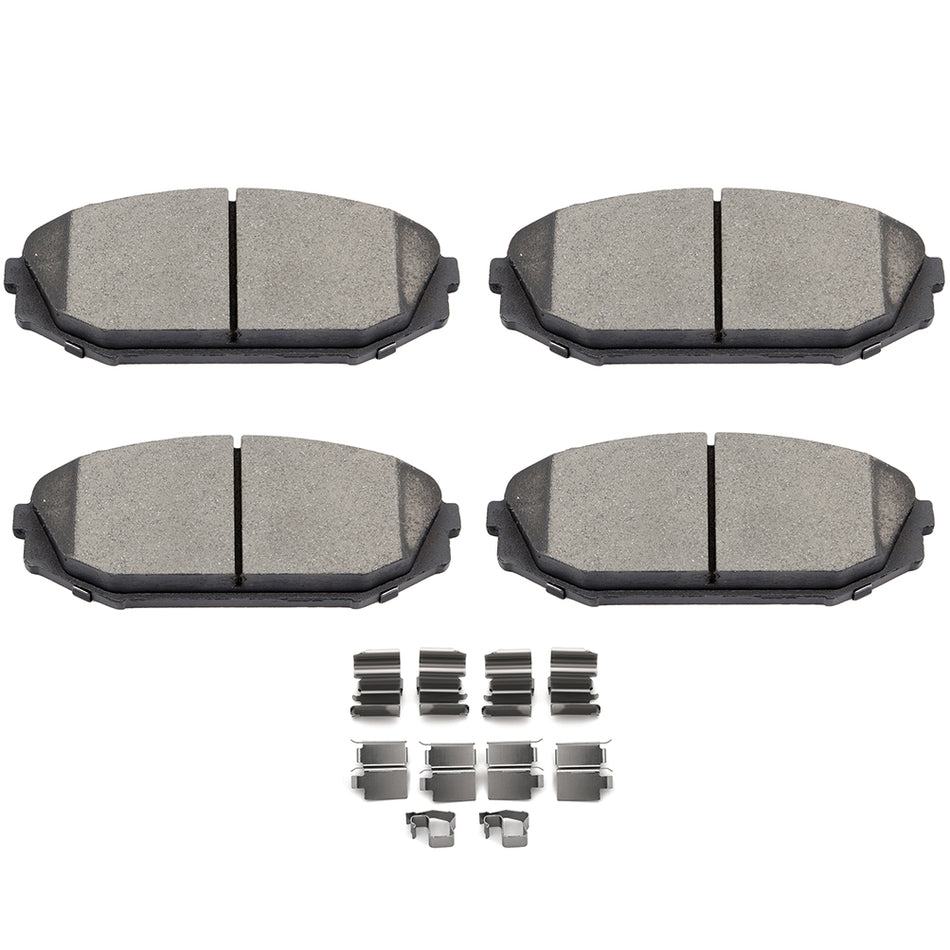 For Honda Odyssey 1999-2004 Front Brake Ceramic Pads w/ Hardware