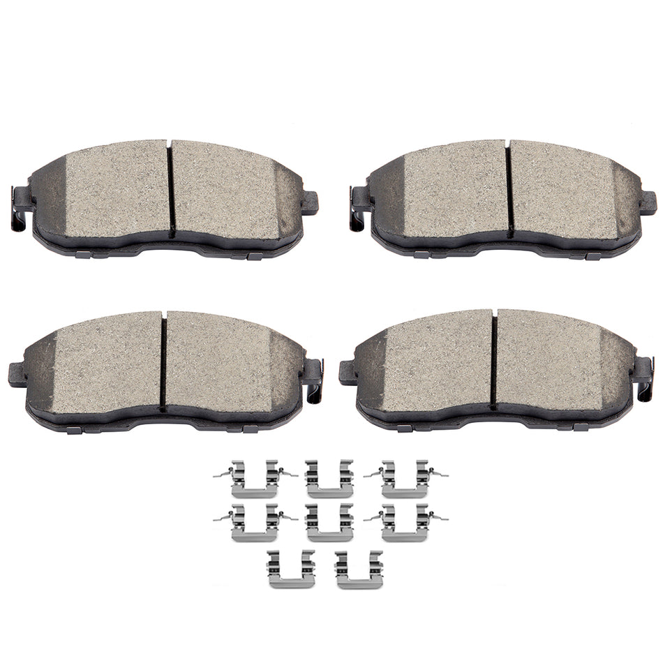 Brake Ceramic Pads For 99-02 INFINITI G20 03-05 INFINITI G35 Front 5 Pcs