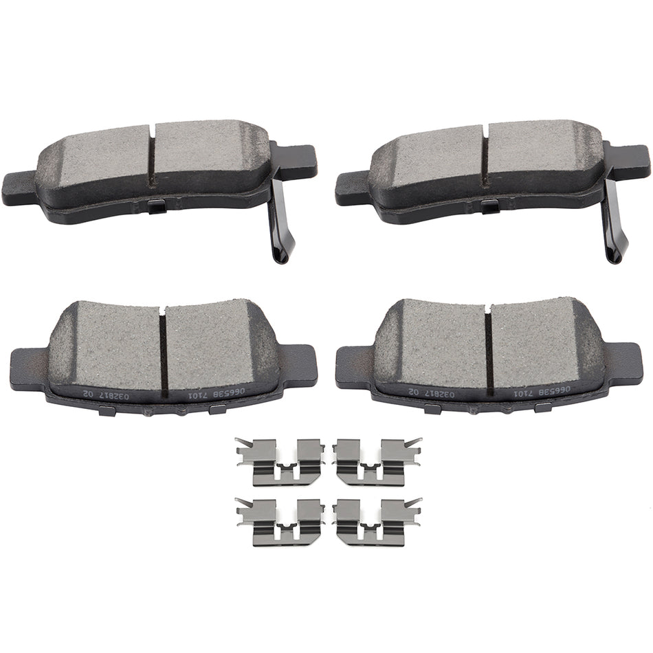 2005-2010 Honda Odyssey Rear Brake Ceramic Pads with Hardware