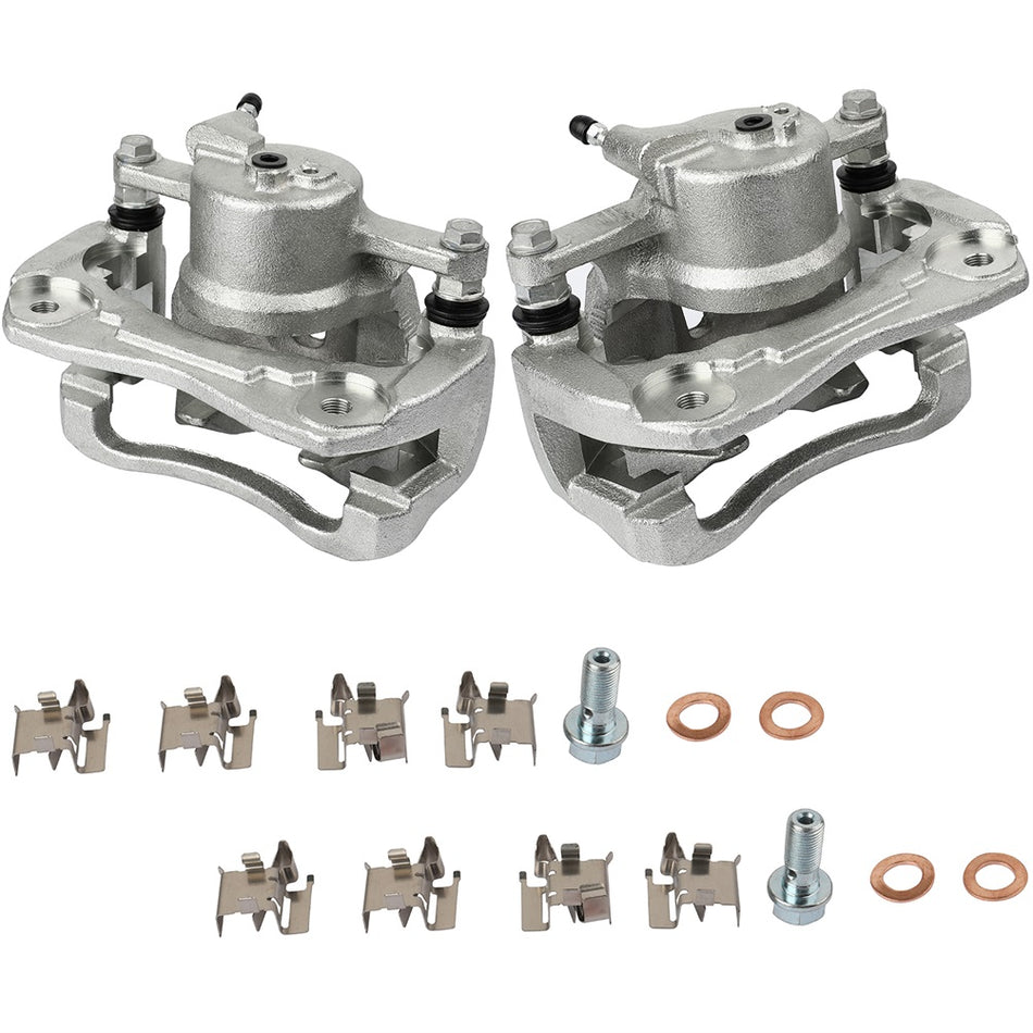 Front Pair Brake Calipers For Scion xD Toyota Corolla Tacoma 2008-2014