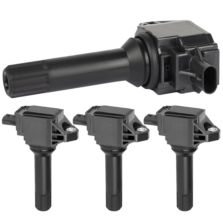 4 Ignition Coil Pack For 2014-2015 Subaru Forester 2.0L H4 2.5L Impreza 2.0L