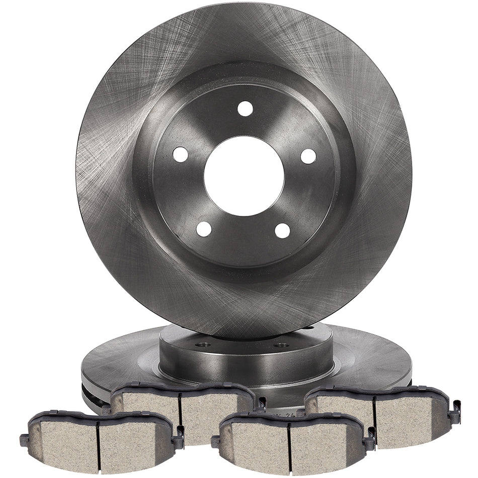2007-2013 Nissan Altima Front Brake Pads And Rotors