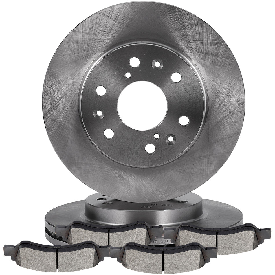 Front Brake Pads & Rotors For 2007-2019 Cadillac Escalade GMC Yukon