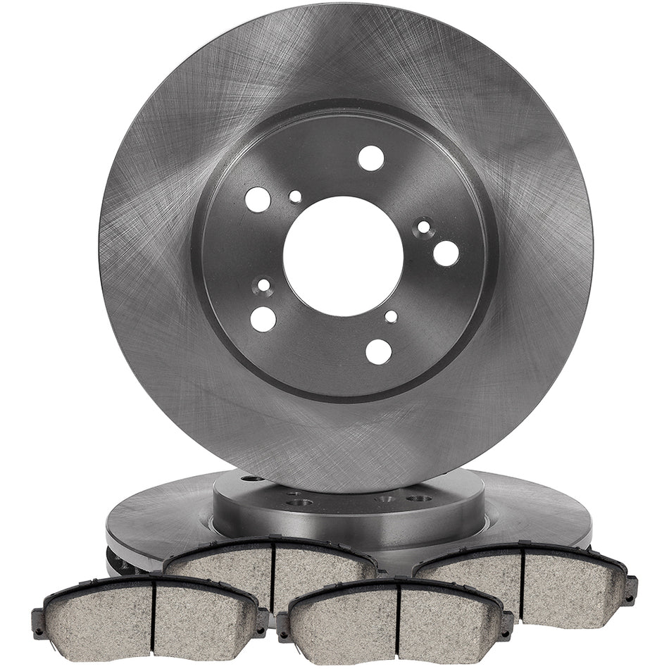 2005-2010 Honda Odyssey Ceramic Brake Pads And Rotors Front