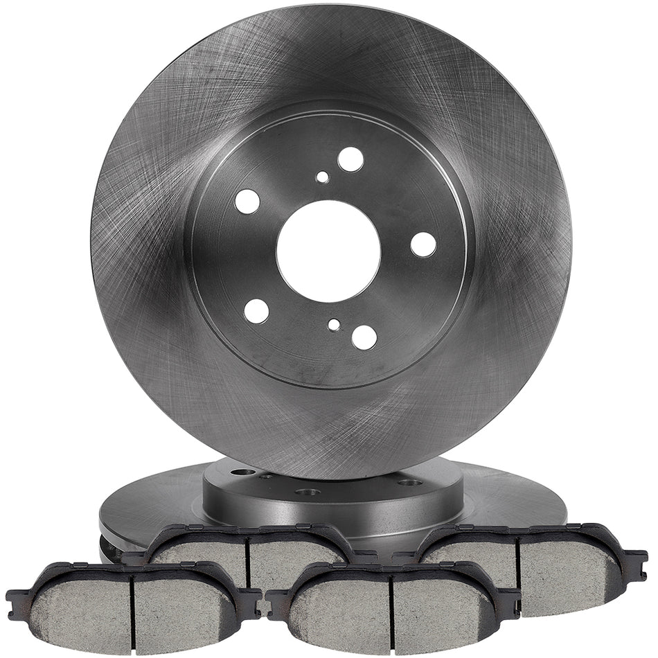 Front Brake Pads And Rotors 02-03 Lexus ES300 05-07 Toyota Avalon