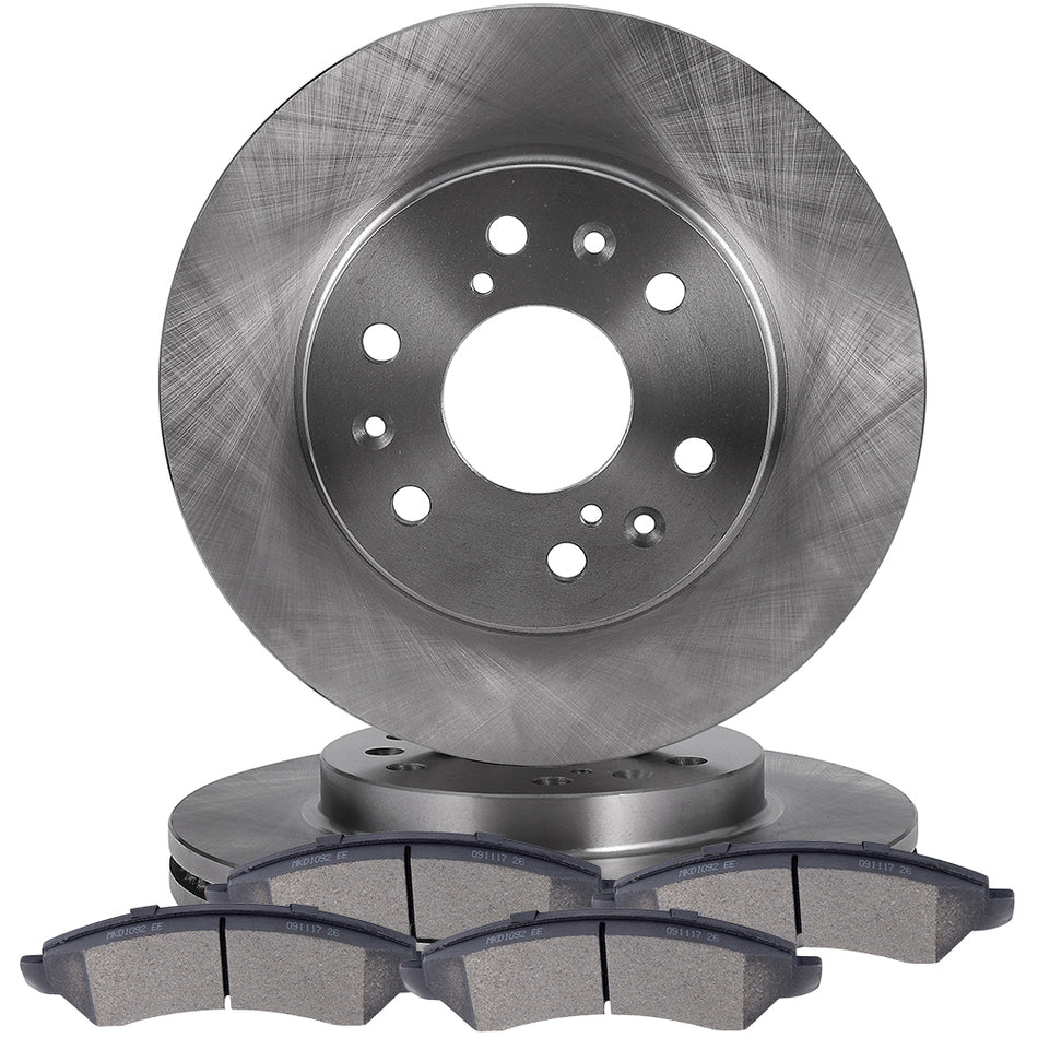 Front Brake Pads And Rotors For 2007-2019 Cadillac Escalade GMC Yukon
