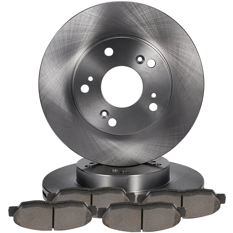 2006-2011 Honda Civic Brake Pads And Rotors Front Ceramic