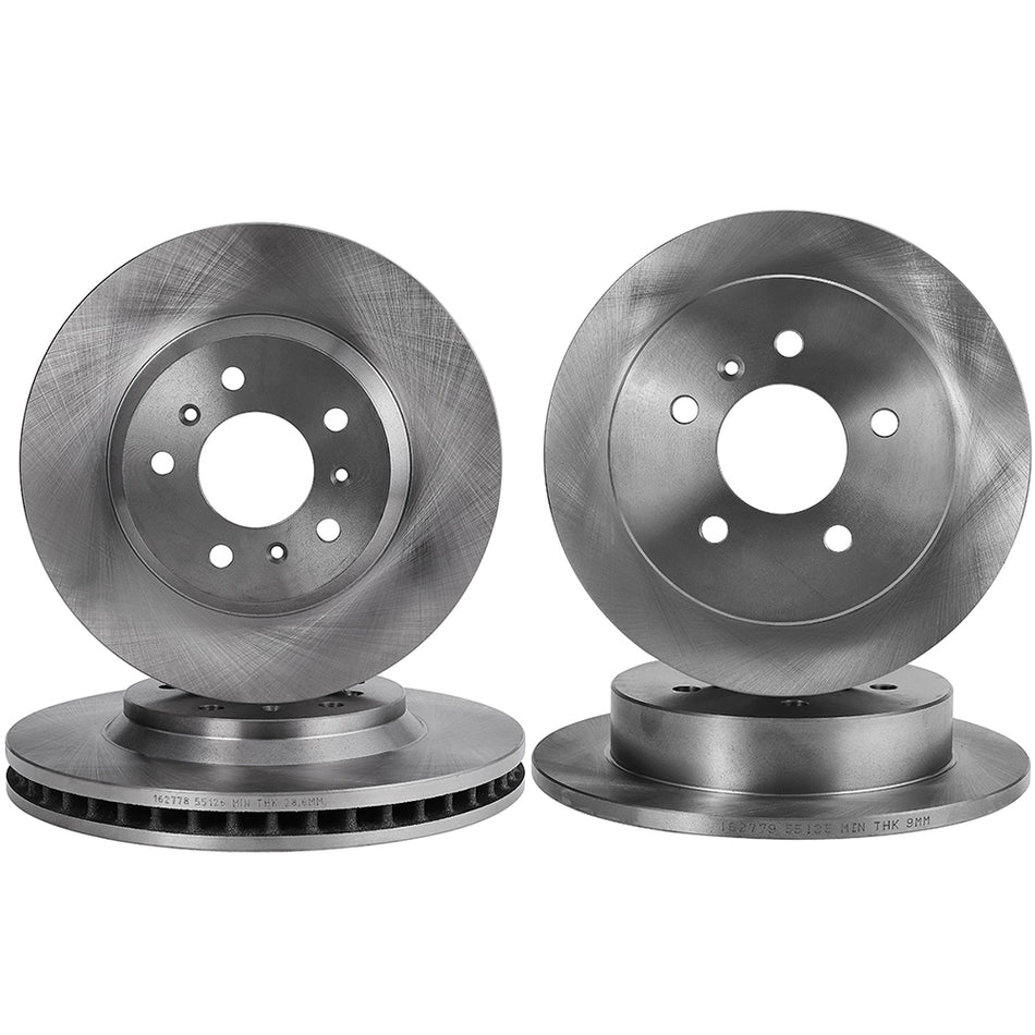 Brake Rotors For 06-10 Chevrolet Impala 06-07 Chevrolet Monte Carlo Front Rear