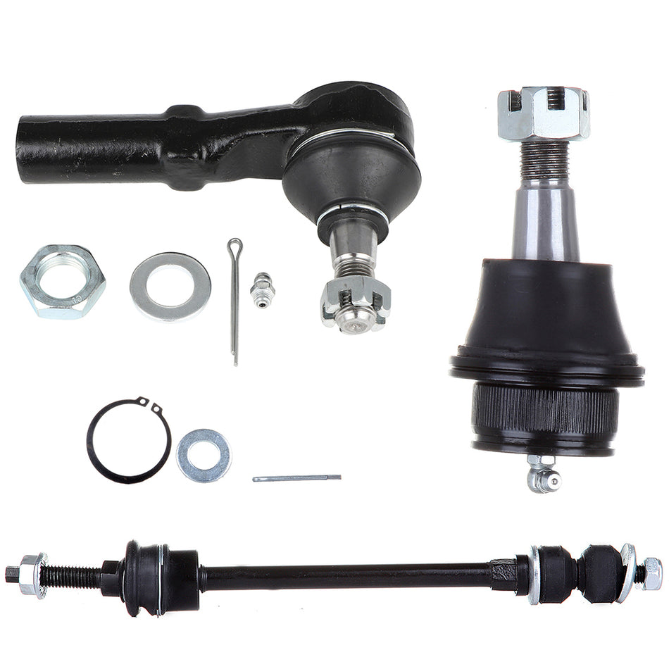 2002-2005 Dodge Ram 1500 Front Lower Ball Joints Steering Sway Bar Tie Rod End