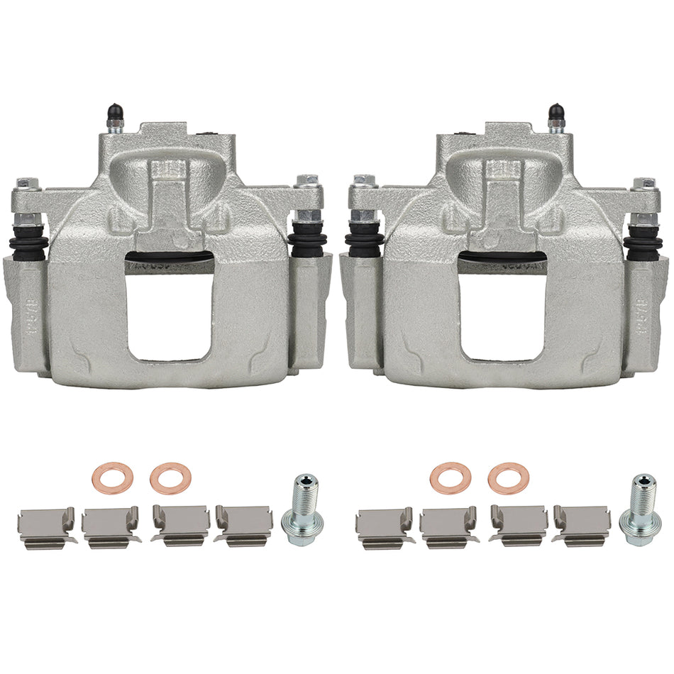 Front and Rear Brake Calipers Pairs For Dodge Grand Caravan 2008-2016