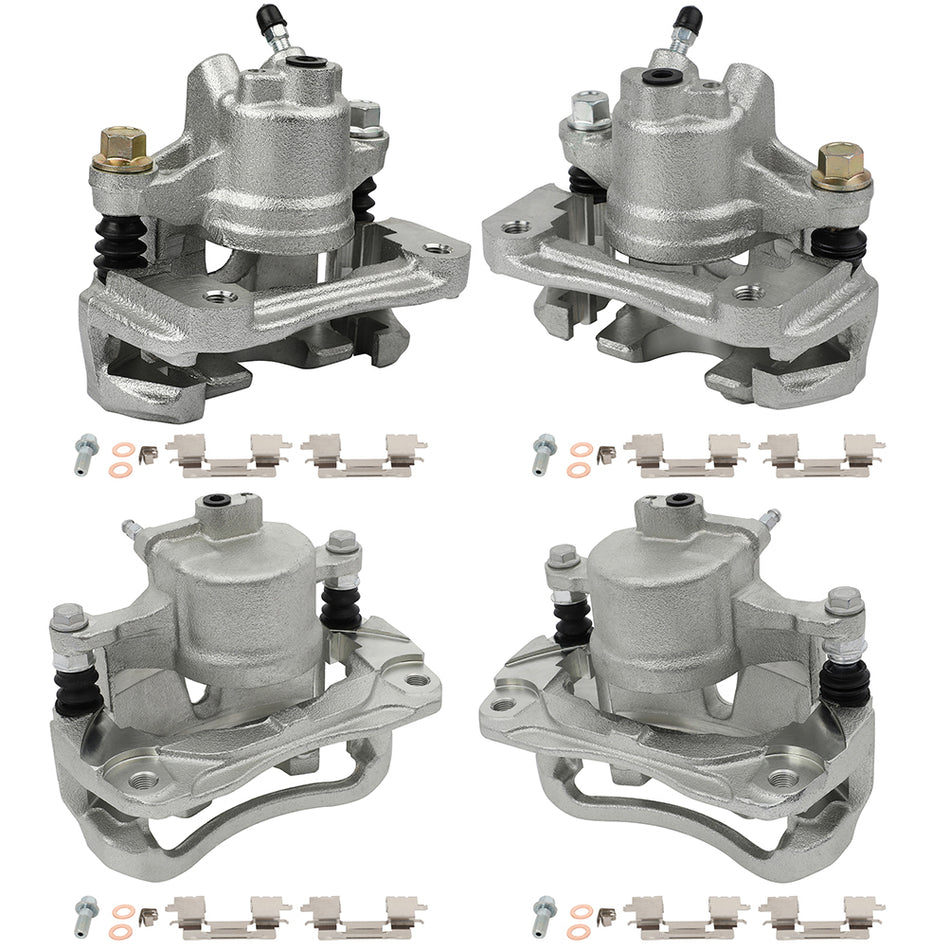 Front and Rear Brake Calipers Pairs For Toyota Camry 2005-2006