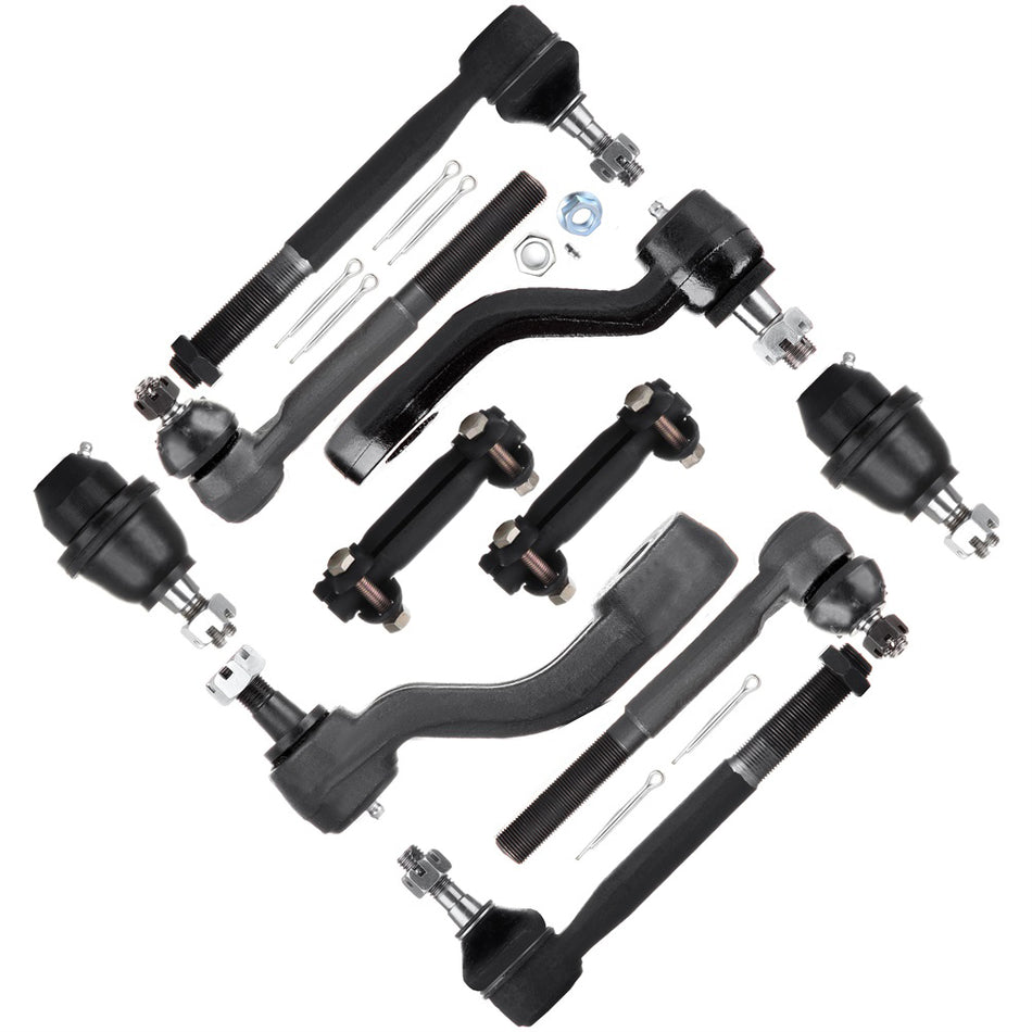 Fits 1995-2000 Chevrolet K3500 10x Ball Joints Steering Idler Pitman Arm Tie Rod