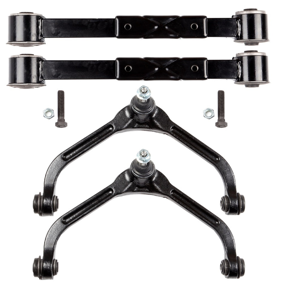 Front Rear Control Arm And Ball Joint For 2002 2003 2004 05 06 2007 Jeep Liberty