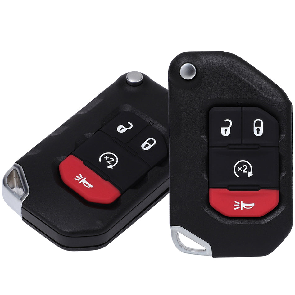 Keyless Entry Remote Smart Key Fob For 20 Jeep Gladiator 18-20 Jeep Wrangler