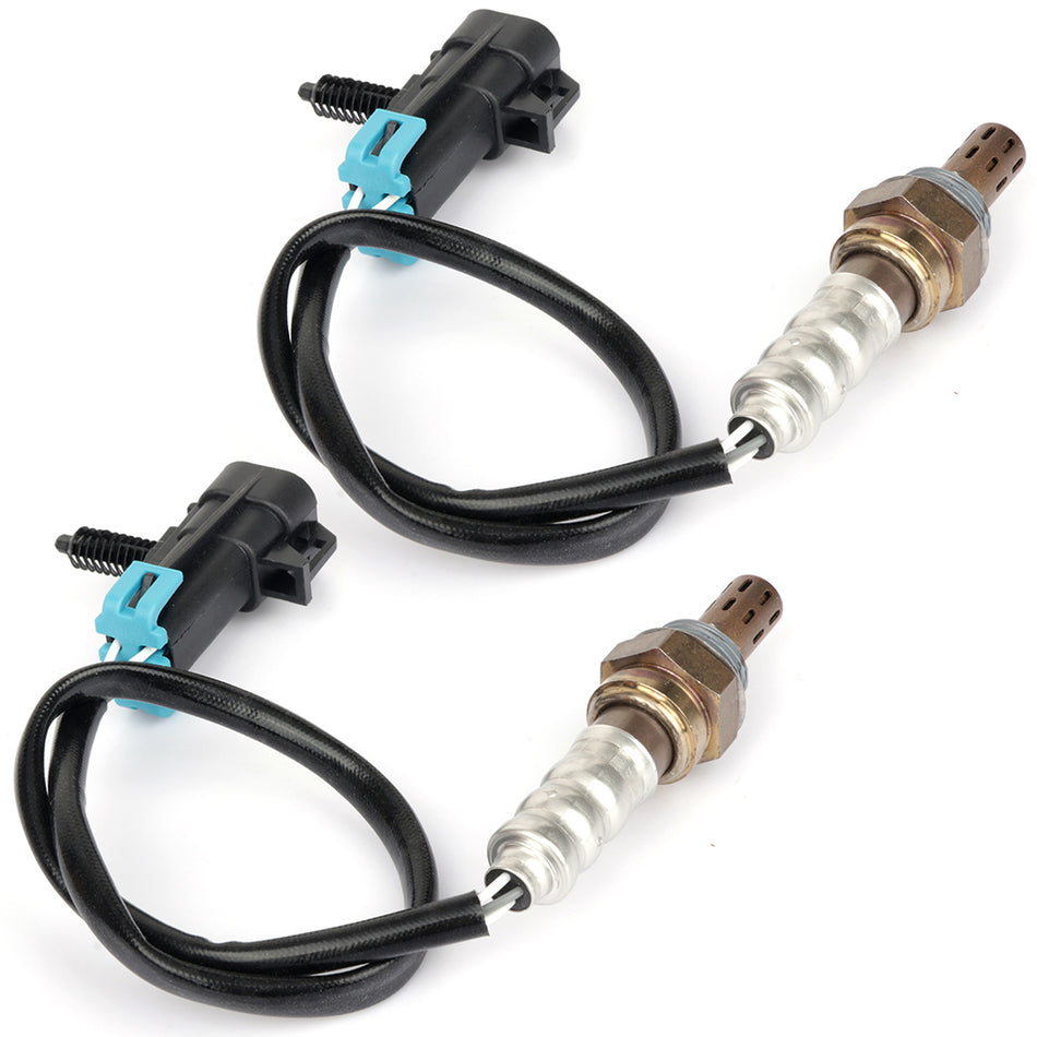 2pcs Upstream & Downstream Fits 1998-1999 GMC Safari 4.3L 02 Oxygen O2 Sensor 836114