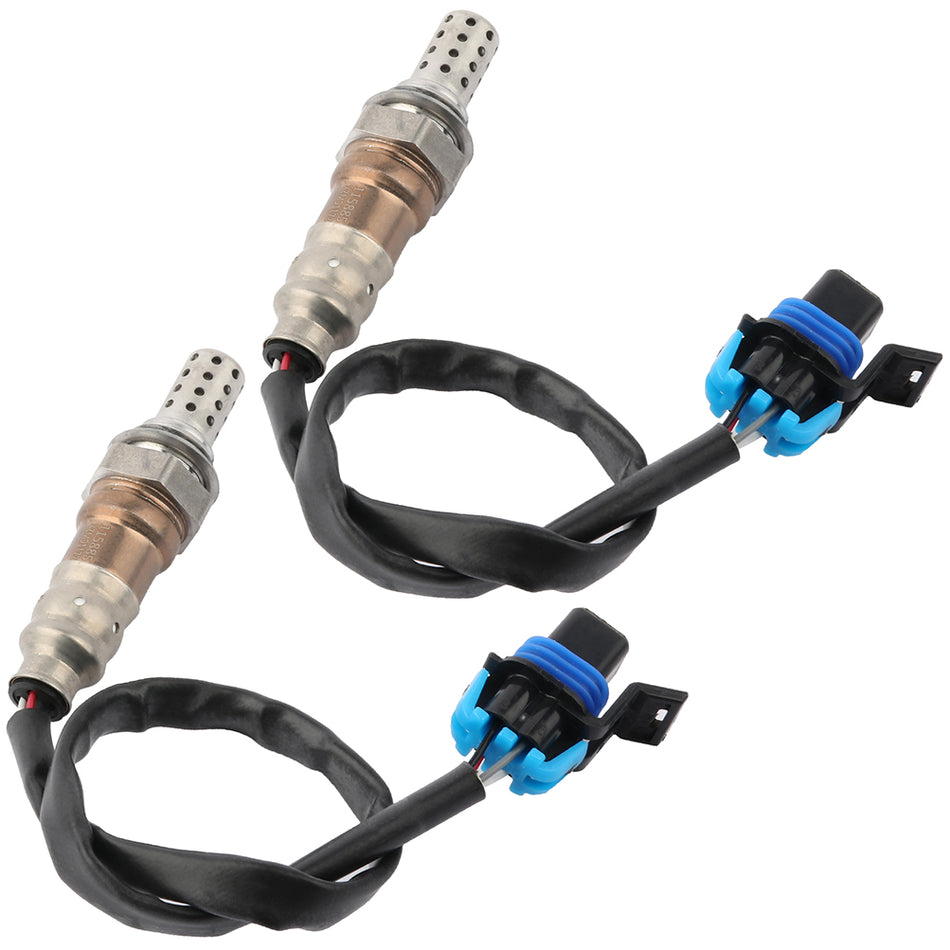 2pcs Oxygen O2 02 Sensor for 2006 Chevy Trailblazer GMC Envoy 5.3L Downstream 836117