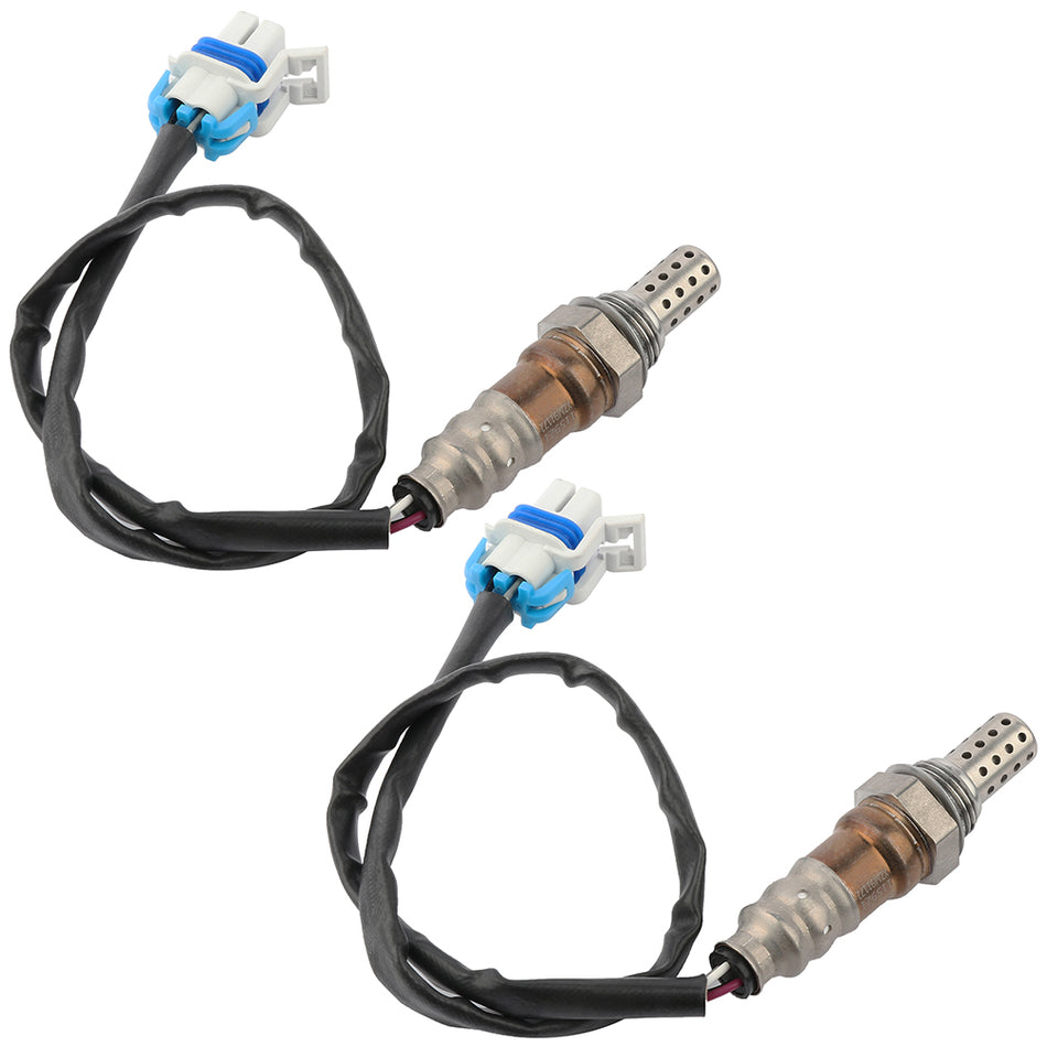 2pcs 2Pcs Downstream for 2004-2005 Pontiac Bonneville 4.6L Oxygen Sensor O2