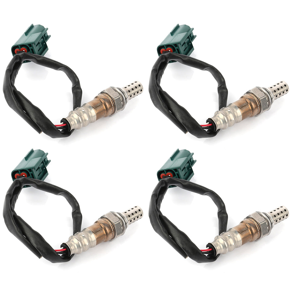 4pcs UpstreamDownstream for 2003 Nissan Murano 3.5L Oxygen Sensor O2