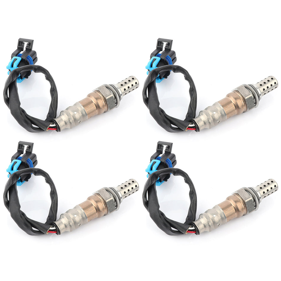 4pcs Oxygen O2 02 Sensor for 12-2015 Chevrolet Caprice 3.6L Upstream Downstream 836154