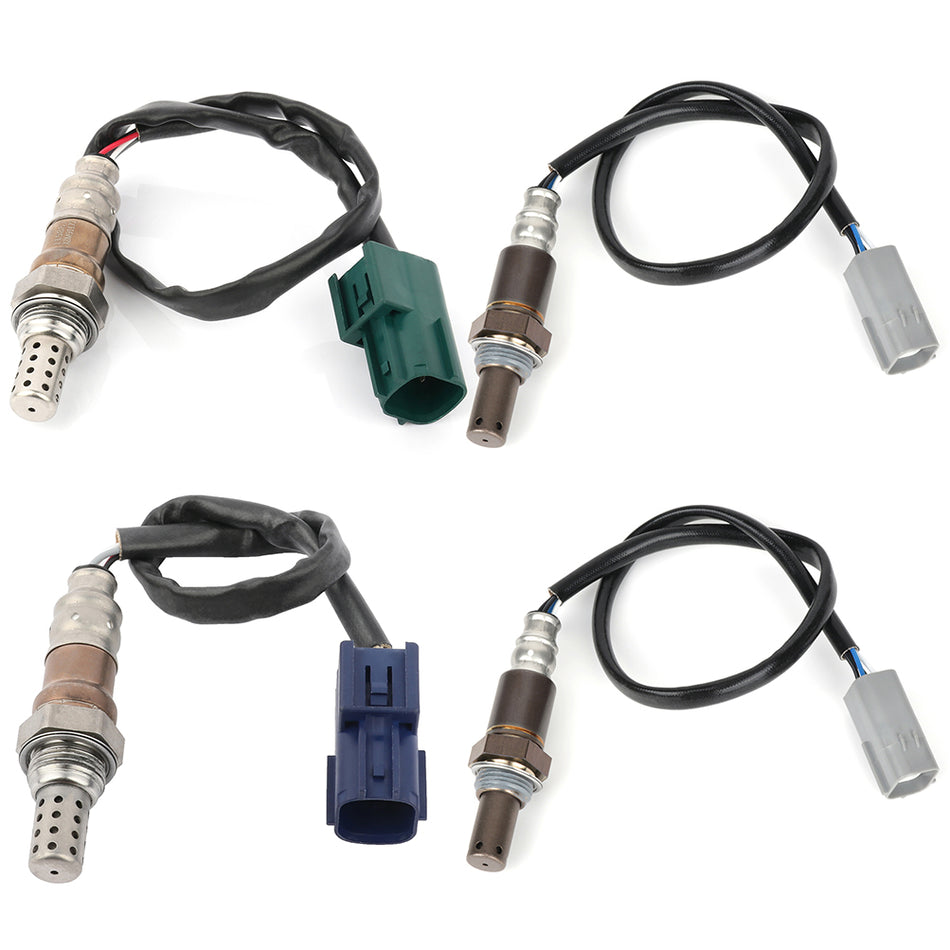 O2 Oxygen 02 Sensor 2008-2010 Nissan Frontier/Pathfinder Up+Downstream 4pcs