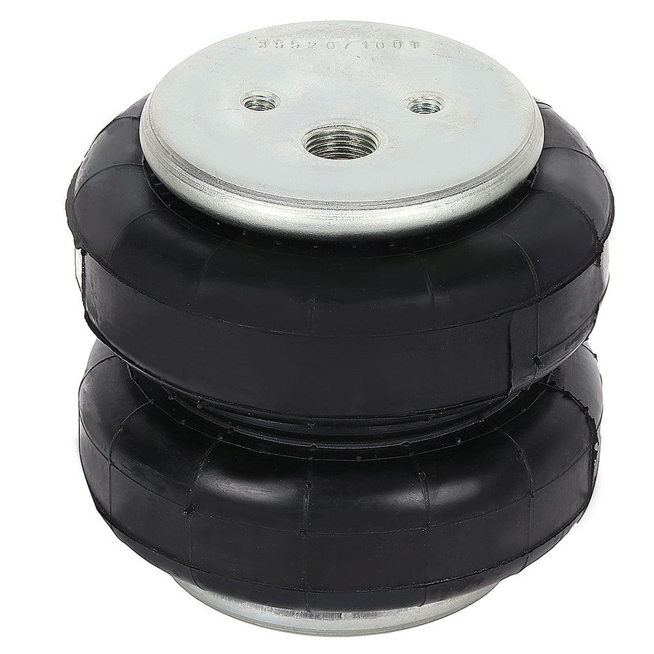4pcs Air Suspension Air Springs 2500lb For Firestone 255C 1/2 inchNPT 3/8 inch-16UNC