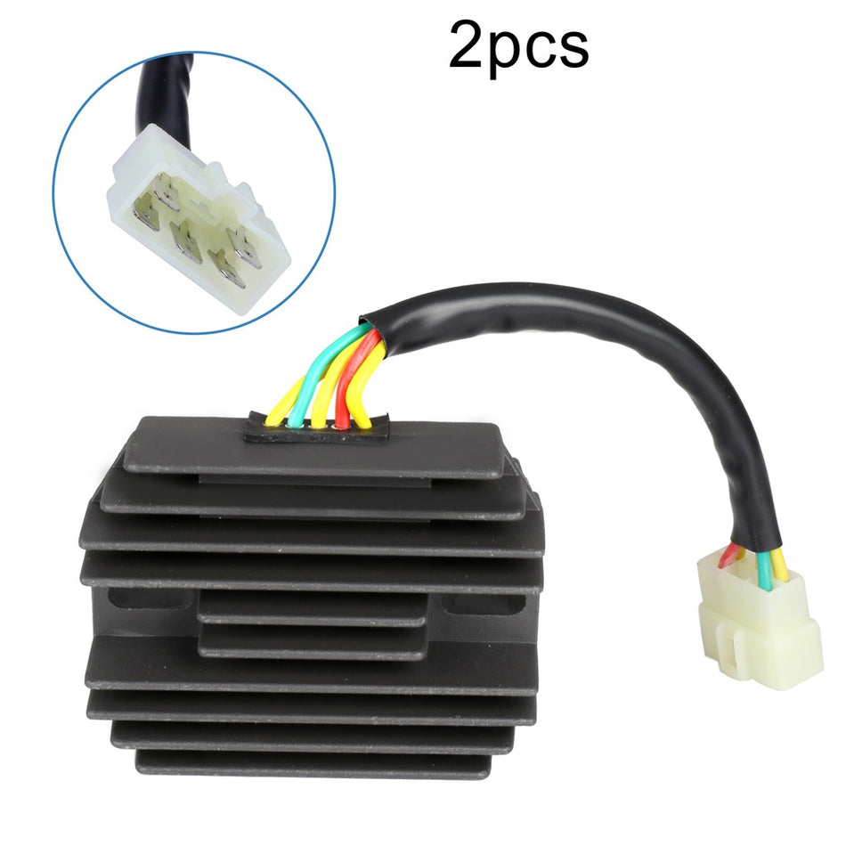 2Pcs New Voltage Regulator Rectifier Fits Suzuki GsxR600 EW7DHG 4140305
