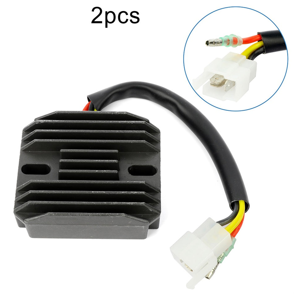 2Pcs Regulator Rectifier Fits Kawasaki KZ250L KZ400 KZ550C KZ650B New
