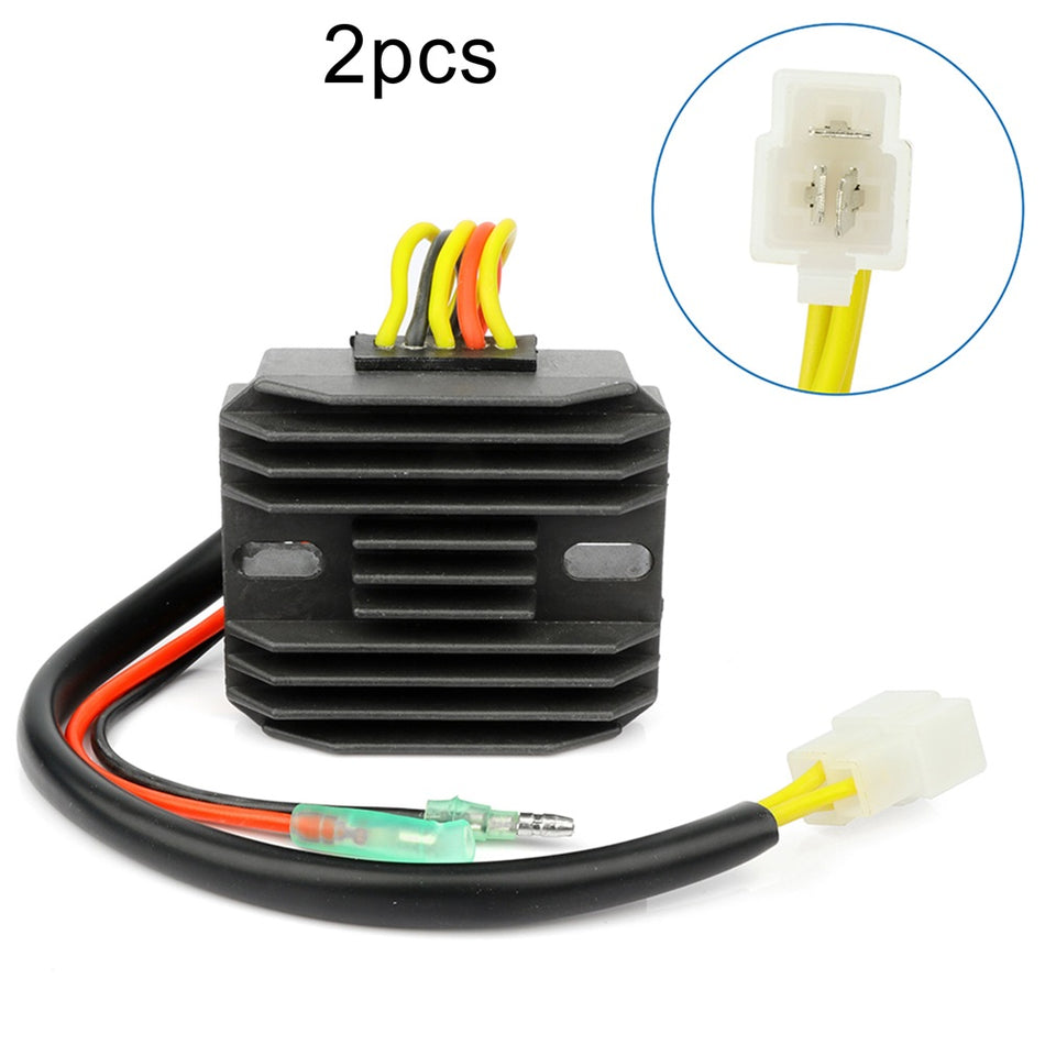 2Pcs Regulator Rectifier For Yamaha Big Bear 400 YFM400 YFM 400 2000-2001