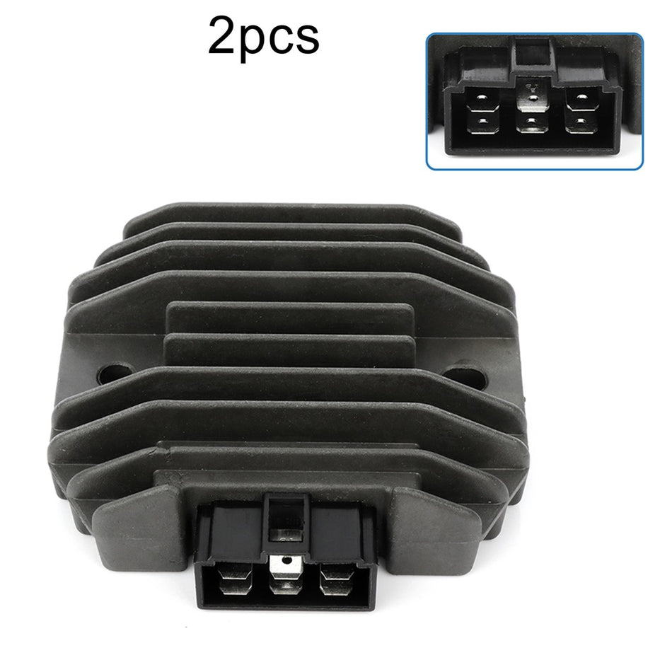 2Pcs Regulator Rectifier Fits KAWASAKI MULE 550 KAF300 1997 1998 1999-2004